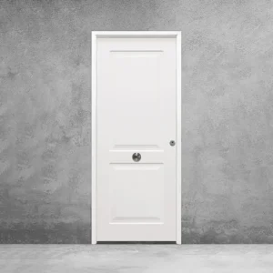 Puerta saga 100 modelo clasica color blanco