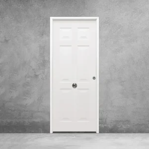 Puerta saga 100 modelo yedra color blanco